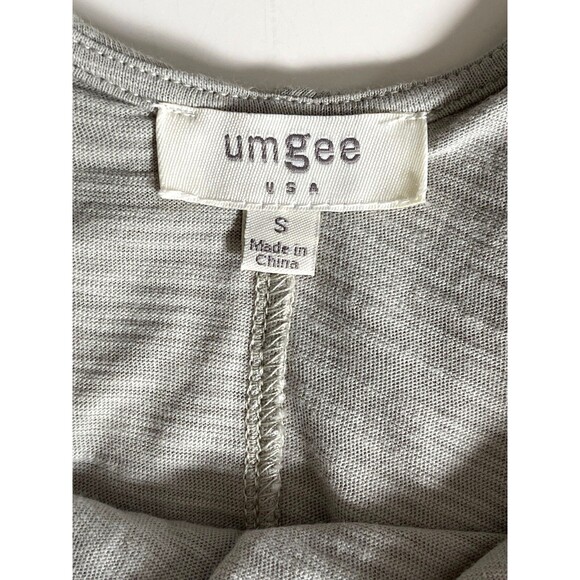 Umgee Eyelet Embroidered Top Ruffle Fairy Boho Cottage Butterfly Scoop Back Sz S - Picture 8 of 11